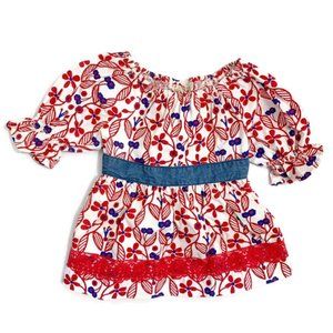 Matilda Jane Peasant Top Size 2